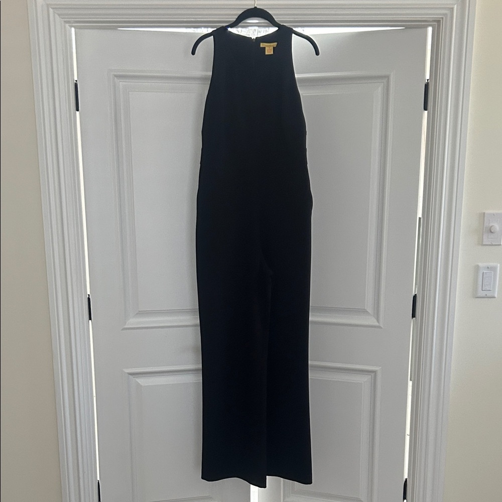 Catherine Malandrino Black Sleeveless Jumpsuit